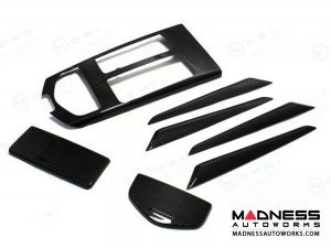 Maserati Ghibli Interior Trim - Carbon Fiber - Center Console Trim Kit 
